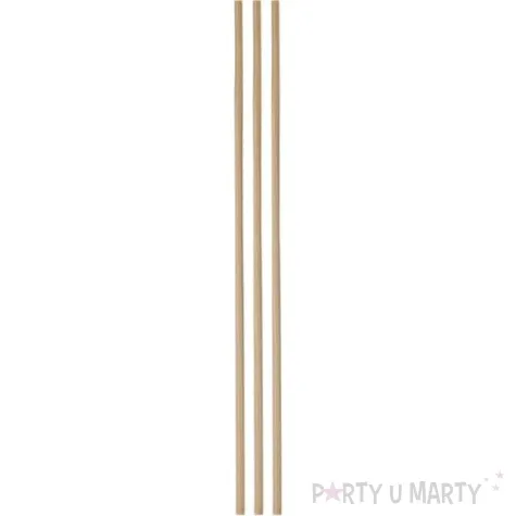 patyczki drewniane okragle naturalne titanum 150 mm 20 szt