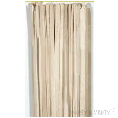 patyczki drewniane plaskie bezbarwne aliga 190 mm 100 szt