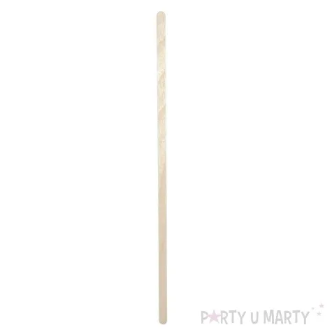 patyczki drewniane plaskie bezbarwne aliga 190 mm 100 szt