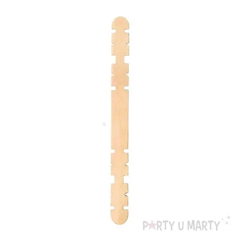 patyczki drewniane plaskie konstrukcyjne bezbarwne aliga 114 mm 50 szt