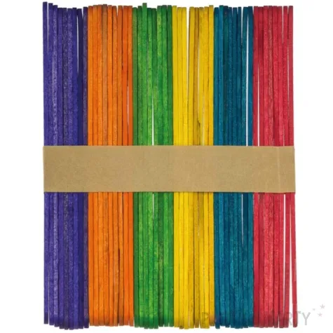 patyczki drewniane plaskie mix brewis 140 10 mm 50 szt