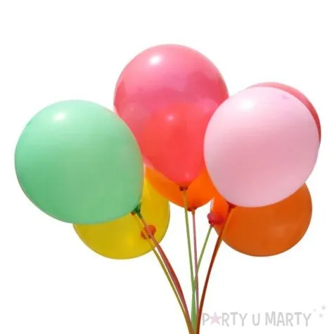 patyczki z zatyczkami 35 cm czerwone 10 szt