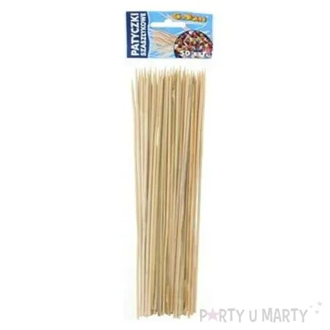 patyki szaszlykowe 200 mm 2 5 mm 50 szt