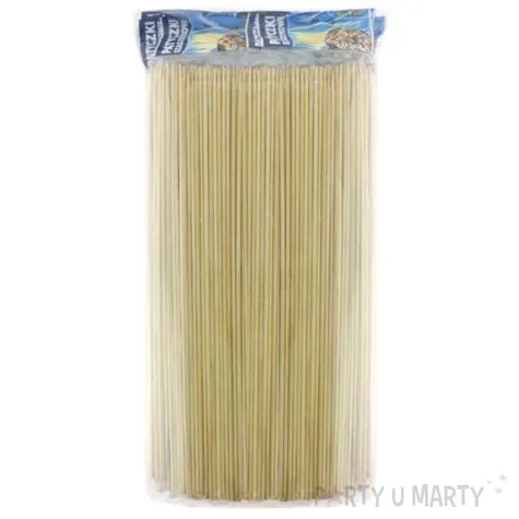 patyki szaszlykowe 250 mm 2 5 mm 1000 szt 50 x 20 op