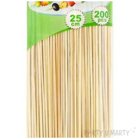 patyki szaszlykowe classic 250mm 2 5 mm godan 200 szt