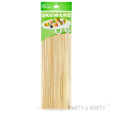 patyki szaszlykowe classic 300mm 3 mm godan 100 szt