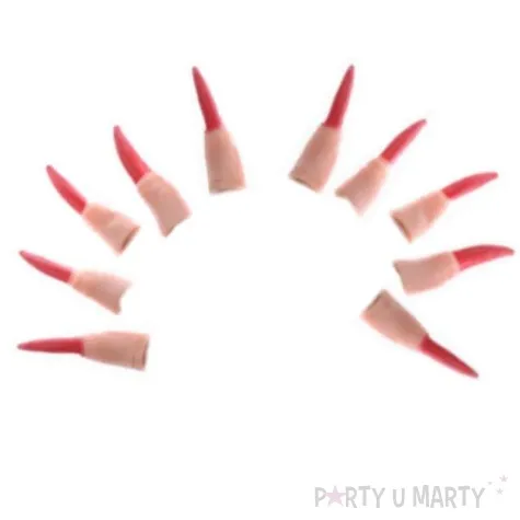 pazury wiedzma czarownica czerwone arpex 10 szt