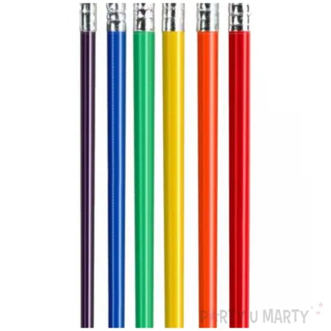 pedzelki szkolne okragle mix titanum 6 szt