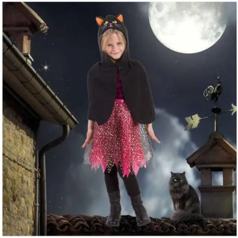 pelerynka dla dzieci kotek rozm uniw folat