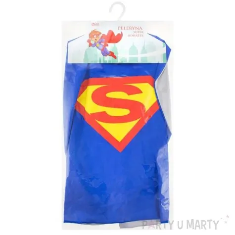 pelerynka dla dzieci super bohater rozm uniw
