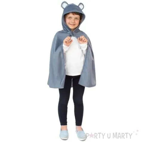 pelerynka dla dzieci szara myszka rozm uniw