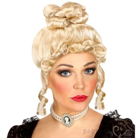 peruka arystokratka barokowa blond widmann