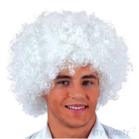 peruka party afro gigant bialy funny fashion