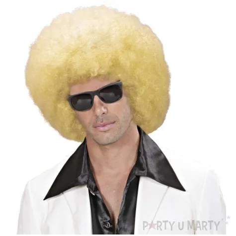 peruka party afro pokrecony jimmy blond widmann