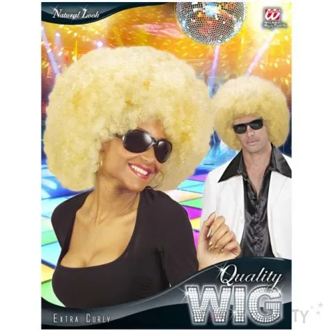 peruka party afro pokrecony jimmy blond widmann