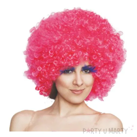 peruka party afro rozowa