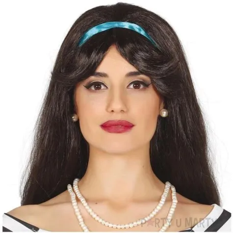 peruka party amelia z opaska czarna guirca