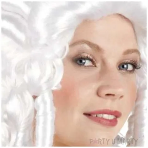 peruka party barokowa dama biala boland