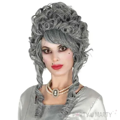 peruka party barokowa dama halloween guirca