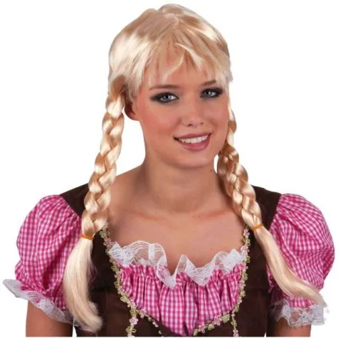 peruka party bawarka warkoczyki funnyfashion