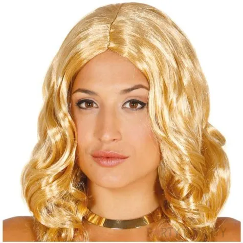 peruka party beauty girl blond guirca