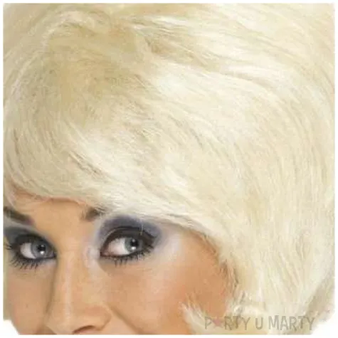 peruka party beehive blond smiffys