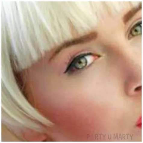 peruka party bob blond