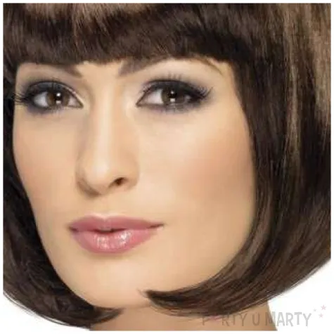 peruka party bob partyrama brazowa smiffys