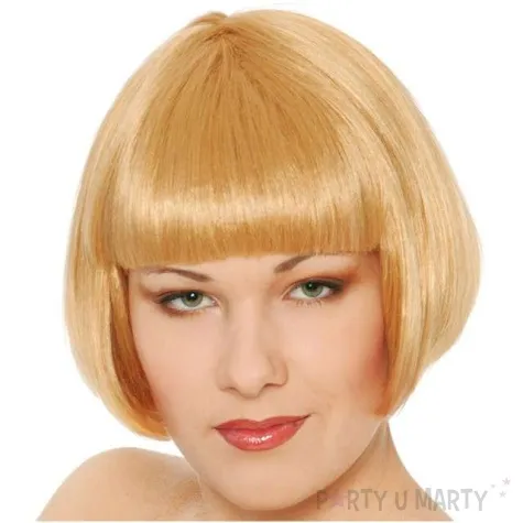 peruka party bob retro blond guirca