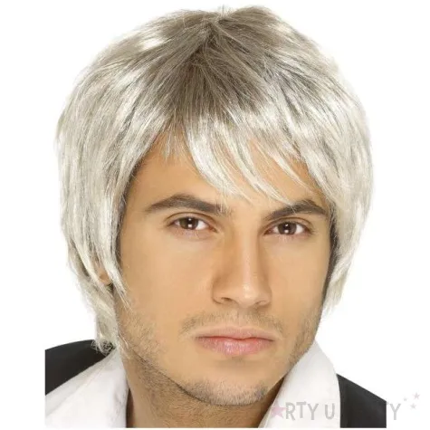 peruka party boy band blond smiffys