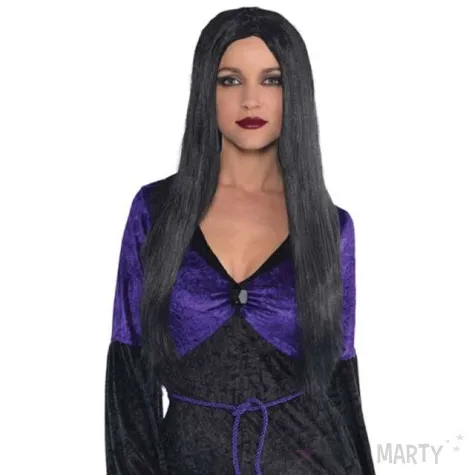 peruka party czarownica classic czarna amscan
