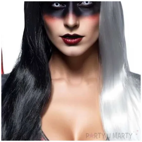 peruka party diablica czarno siwy boland