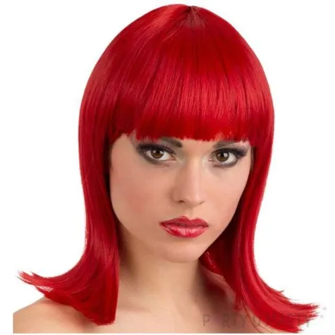 peruka party dlugi bob czerwona carnival toys