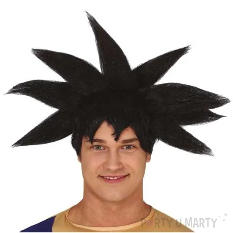 peruka party dragon ball son goten czarna guirca