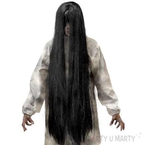 peruka party dziewczynka z the ring czarne widmann