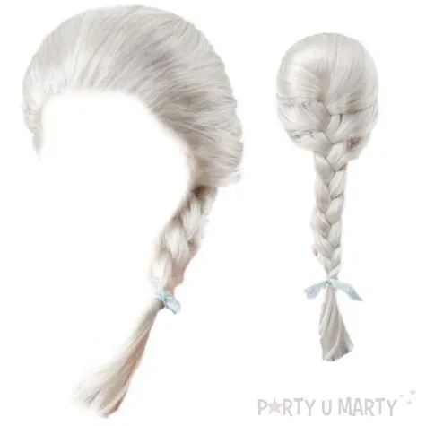 peruka party elsa frozen kraina lodu godan 40 cm