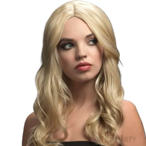 peruka party fever dlugie loki blond smiffys