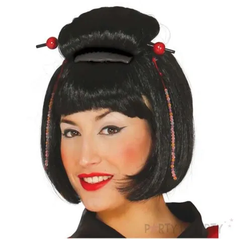 peruka party gejsza japonka guirca