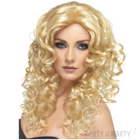 peruka party glamour blond smiffys