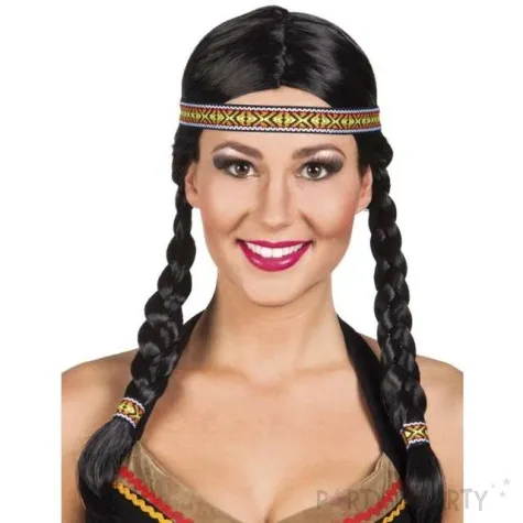 peruka party indianka z opaska boland