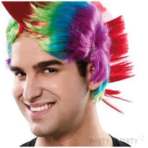 peruka party irokez teczowa fyasa