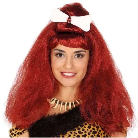 peruka party jaskiniowiec z koscia kasztanowa guirca