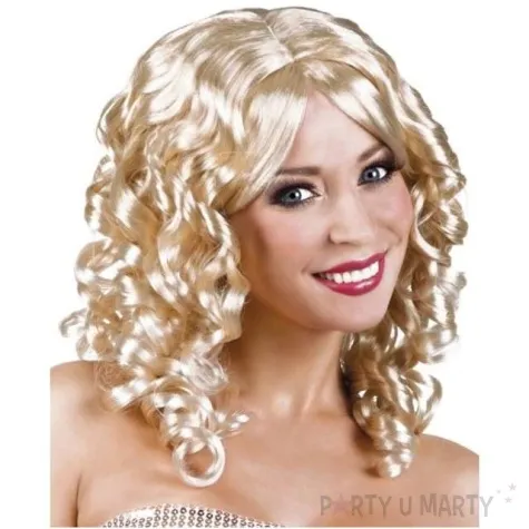 peruka party koktajl blond boland