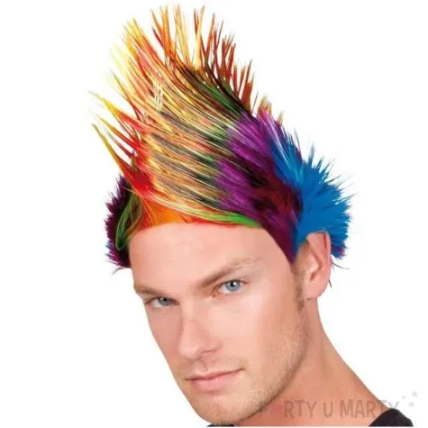 peruka party kolorowy irokez boland