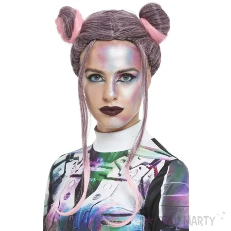 peruka party kosmiczne koki rozowy smiffys