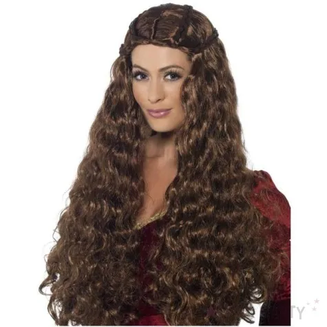peruka party ksiezniczka brazowa smiffys