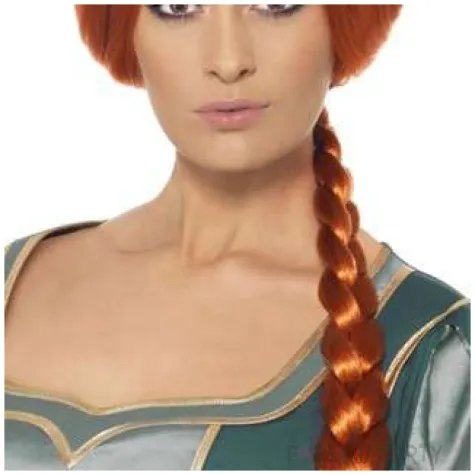 peruka party ksiezniczka fiona ruda smiffys