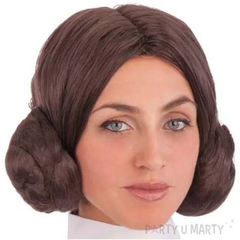 peruka party ksiezniczka leia carnival toys