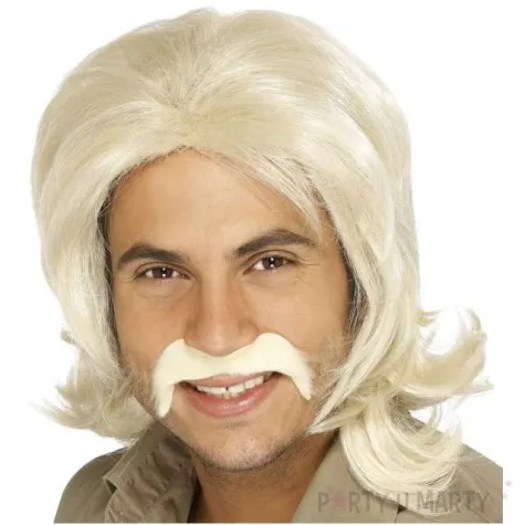 peruka party lata 70 blond smiffys