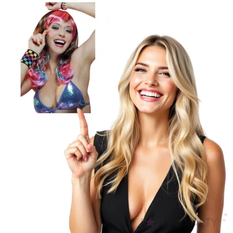 peruka party lulu teczowa boland